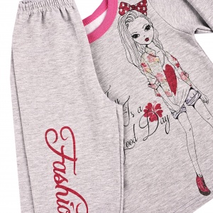 Пижама для девочек " Розовые сны" (начёс) 10-153.д